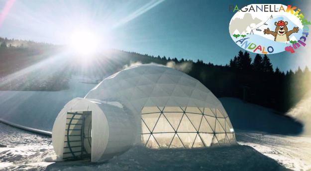 trentino con bambini biblioigloo