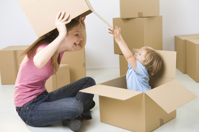 traslocare con i bambini