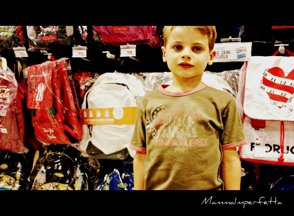 Sei anni scuola bambino